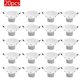 thumbnail image 2 of Naiovety 9 * 3W LED Downlight blanco Lente plana Foco de luz de techo empotrado Blanco frío AC 100-245V Iluminación y accesorios Numero 3 Naiovety HA024808-03, 2 of 6
