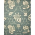 thumbnail image 2 of Nourison Portico Beach Aqua 8' x 10'6" Area Rug, (8x11), 2 of 6