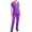18# Purple, variant on Scrubs for Women Medical Scrub Sets V-Neck Short Sleeve Nursing Tops & Cargo Pants Straight Leg Uniforms Set with Pockets Grey S