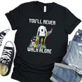 thumbnail image 3 of You'll Never Walk Alone Shirt, Autisms Day Gift, Motivational Shirt, İnspirational Shirt, Custom Crewneck Shirt for Autism, 3 of 3