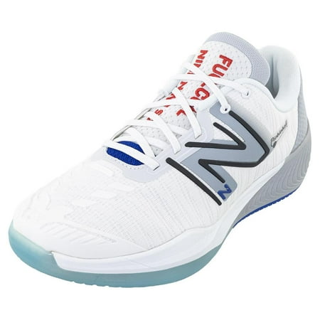 New Balance Men`s Fuel Cell 996v5 D Width Pickleball Shoes White ( 8.5 )