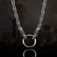 thumbnail image 2 of Collar de acero inoxidable para hombre, cadena Vintage de animales, perro, oveja, Chico, novio, Lobo grueso, Punk, regalo de joyería, 2 of 4