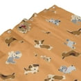 thumbnail image 4 of Shower Curtain, Cute puppy J Waterproof Fabric Plastic Shower Curtain, Drying Fast Bathroom Curtain with 9 Buttonholes, Ruffle Shower Curtain 60x72in, 4 of 8