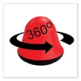 thumbnail image 5 of Safco Active Vinyl Upholstered Swivel Pump Ball Chair in Red, 5 of 5