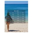 thumbnail image 2 of Women's Sporty Swimdress Navy Tankini Top and Skirted Bottoms with Aqua Trim, 2 of 5