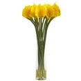 thumbnail image 1 of Nearly Natural 1588-YL 28 in. Calla Lilly Artificial Arrangement - Yellow, 1 of 1