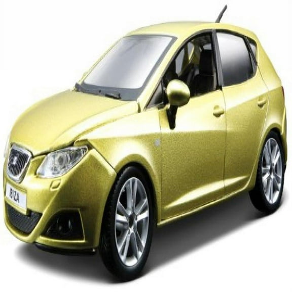 Bburago 2011 Star 1:24 Scale Metallic Green Seat Ibiza Car
