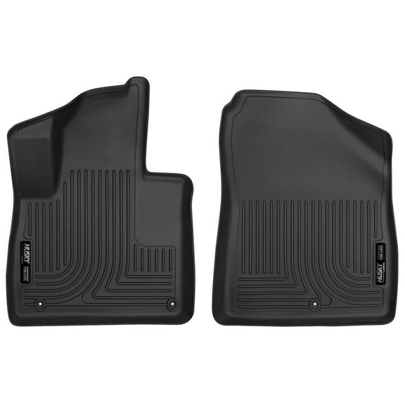Husky Liners 52161 X-Act Contour Floor Liners Fits 2016-2020 Kia Sorento w/ or w/o 3rd Row Seating Front Row 2 Pc Black