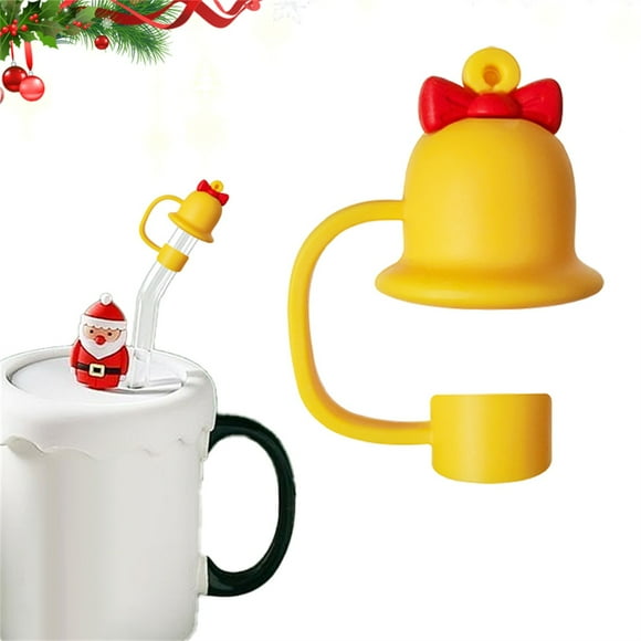 Clearance Christmas Caps For Tumblers 10mm 0.4in Toppers For Cups 30 40 Oz Cup Topper Accessories Tips Lid Party Decor Gift ziplock bags for food storage