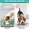 thumbnail image 2 of Pet Feeding Mat with Cute Daisy Artwork, Absorbent Waterproof Dog Food Mat Non-Slip Quick Dry Boho Floral Design for Spring Summer Autumn Use, 2 of 2