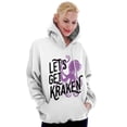 thumbnail image 4 of Lets Get Kraken Nautical Octopus Hoodie Sweatshirt Women Men Brisco Brands L, 4 of 6