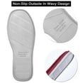 thumbnail image 5 of LORDFON Open Toe Womens Slippers Slip-On House Slippers with Memory Foam, 5 of 7