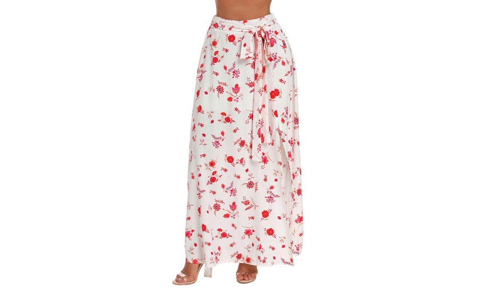 maxi flowing skirt
