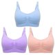thumbnail image 1 of Sujetadores de maternidad de alta calidad, ropa interior de algodón para amamantar, sin costuras, talla grande, transpirable, Push Up, 3 unidades por Set, 1 of 5