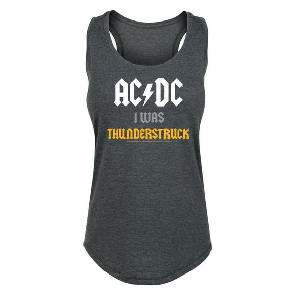 ACDC - I Was Thunderstruck - Women's Racerback Tank Top