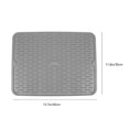 thumbnail image 2 of Anti-skid Cup Dish Mat Durable Silicone Placemat Cup Pad Kitchen Drainage Coaster, 2 of 4