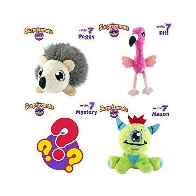 5 Surprise Pet Rescue Series 1 by Zuru (2 Pack) Cute Stuffed Animal Miniature Toys,  Exclusive, Magic Color Change, Mystery Collectible Plushies