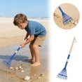 thumbnail image 1 of ZZHZGZ Canada Sale Small Hand Rake for Zen Garden Landscaping Miniature Sandbox for Home, 1 of 8