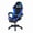 Black Blue, variant on Xinwanna Gaming Chair with Bluetooth Speakers & LED Lights, Ergonomic Massage Computer Chair Height Adjustable, Video Game Chair with 360° Swivel Seat and Headrest, 397LBS Load