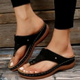 thumbnail image 3 of Fashion Shoes for Ladies Wedge Slippers for Women Summer Wedges Shoes Women Home Slippers Women Slippers Bohemian Sandals Flip Womens Summer Slippers Flops, 3 of 8