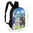 thumbnail image 2 of Genshin Impact Printed Backpack 17 Inch Shoulder Backpack Lightweight High-capacity Casual Daypack Bookbag, 2 of 8