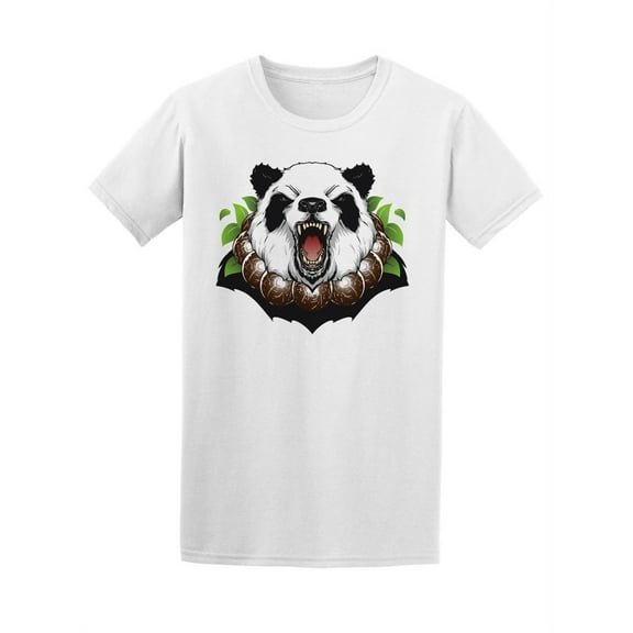 Amazing Angry Panda Graphic Tee Men's - Men T-Shirt, 2XL