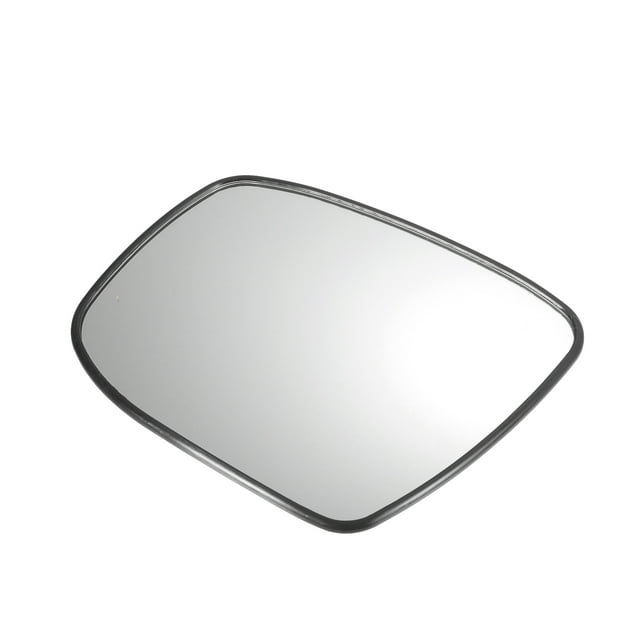 Reemplazo de vidrio del espejo retrovisor izquierdo del lado del conductor, 1 pieza, vidrio blanco calefaccionado con respaldo, compatible con Honda Jazz Fit