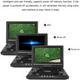 thumbnail image 4 of 9.8 Inch 16:9 Widescreen 270° Rotatable LCD Screen Home Car TV DVD Player Portable, 4 of 7