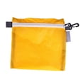 thumbnail image 3 of Bolso pequeño multiusos para guardar objetos pequeños, bolso de mano de nailon, pequeño para accesorios, estuche para lápices, para teléfono móvil, naranja, 3 of 8
