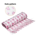 thumbnail image 5 of Uxcell 100pcs Square Rose Pattern Wax Paper Sheets 9.84" x 8.46" for Sandwich Baking Paper, Pink, 5 of 7