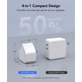 thumbnail image 5 of TAOHAI 2Pack 40W USB C Wall Charging,Fast Charger,C Charger,USB C Charger Compatible with iphone Charger Compatible with Samsung, 5 of 8