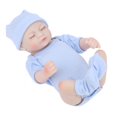 thumbnail image 1 of 10 Inch Silicone  Doll,  Body Simulation  Doll, Long Service Time For Children Friend Gift Pink,Blue, 1 of 8
