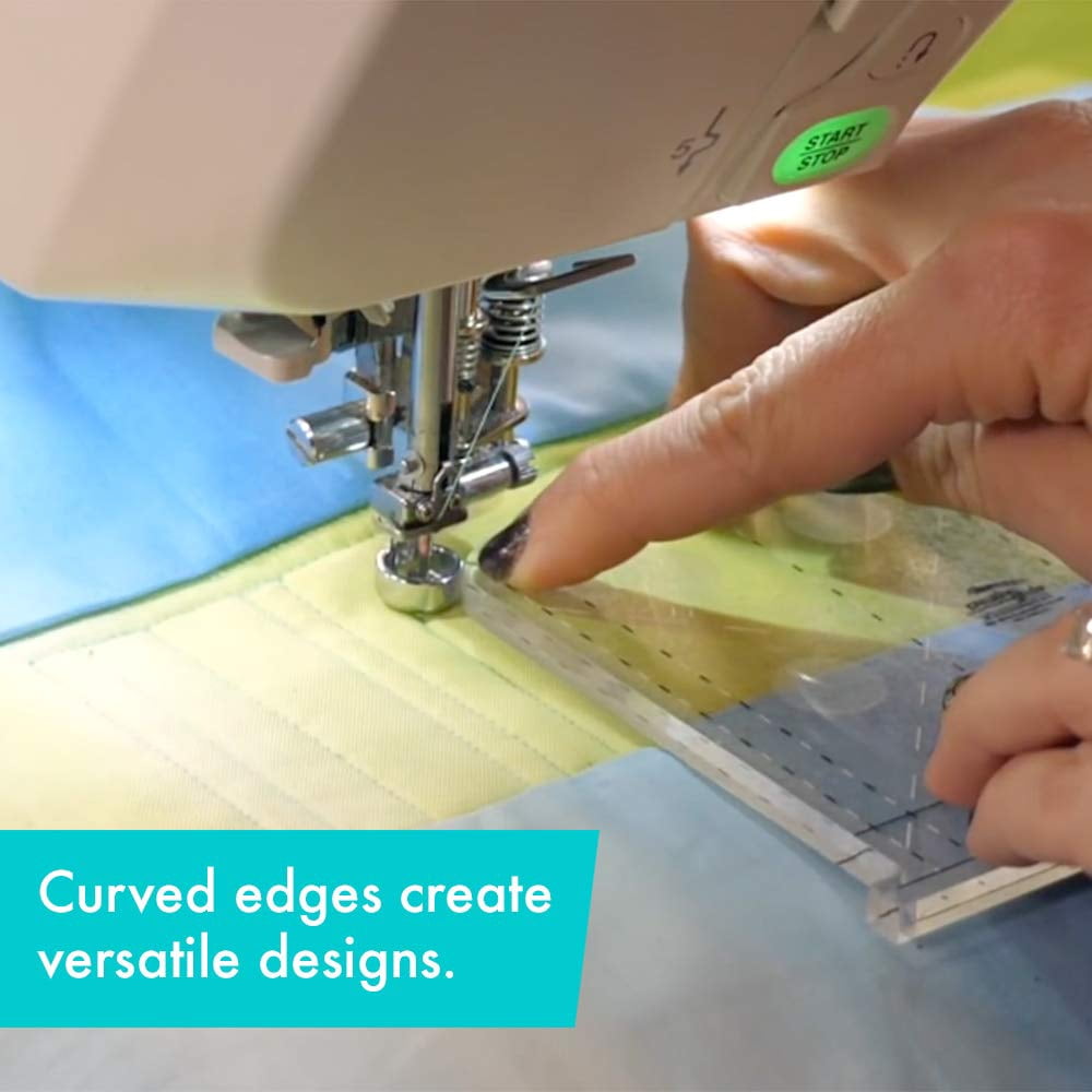 Creative Grids Machine Quilting Tool~TA1~Shorty Quilt Ruler