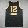 thumbnail image 2 of Embroidered Basketball Suit Grizzlies 12 Black Select Edition MEMPHIS MORANT basketball jersey, 2 of 5