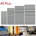 thumbnail image 1 of 80 Pcs Mini Drill HSS Bit 0.5mm-2.0mm Straight PCB Twist Drill Bits Set, 1 of 7