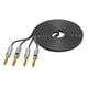 thumbnail image 3 of 2x # DIY Audio OFC 10ft 12 Cable de de con 4pcs 4mm Banana Plug, 3 of 9