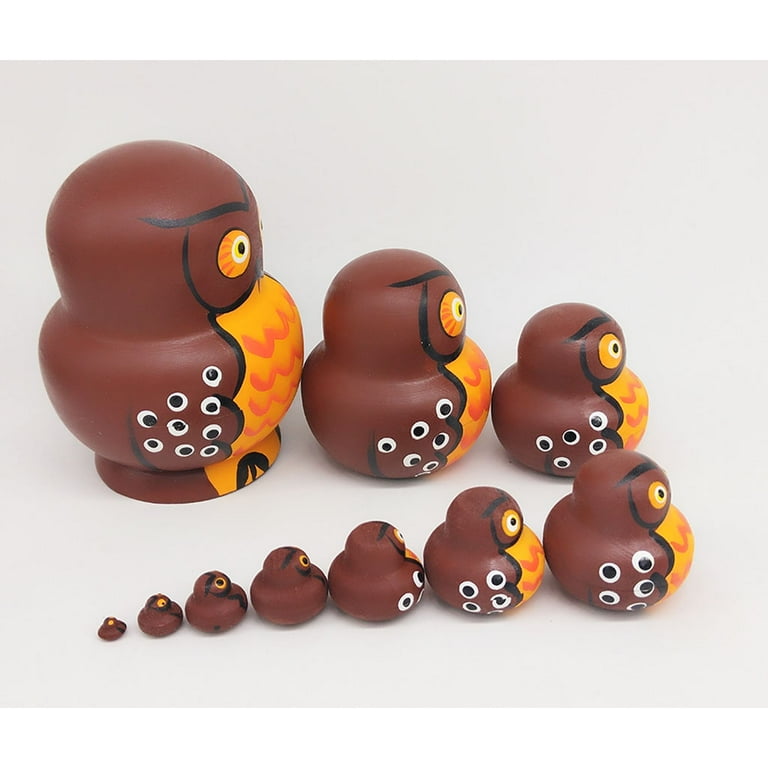 Chocolate nesting hot sale dolls