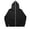 Black, variant on Jackets For Men Full Zip Hooded Long Sleeve Coat With Pocket Streetwear Simplicity Cozy Comfortable Jacket
