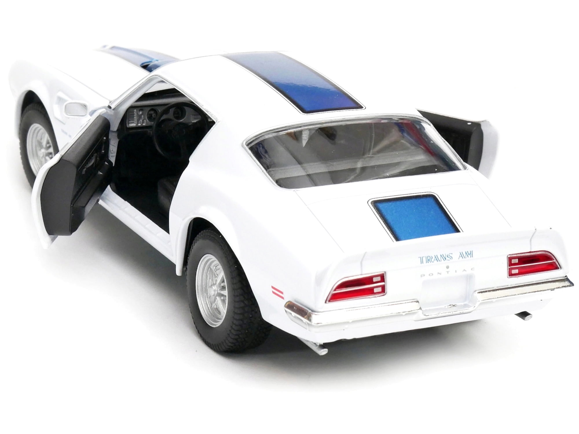 1972 Pontiac Firebird Trans Am Blue Metallic 1/24 Diecast