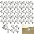 thumbnail image 2 of VONKY 50pcs Zinc Alloy Universal And Heavy Load-bearing Shelf Support For Stable Fixation Bracket 1Set, 2 of 6
