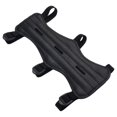 thumbnail image 4 of Mosiee 3 Strap Archery Arm Guard Armguard Wrist Protection Black Pu Leather For Hunting Practice Protection Safe Strap, 4 of 9