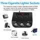 thumbnail image 4 of ACELACIÓN DE CIROTA COMBRADOR Adaptador DE Enchufe 4USB Con Pantalla DE Voltaje Del Interruptor 120W Para Camiones SUVS ABS NEGRO, 4 of 7
