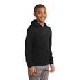 thumbnail image 4 of Sport-Tek Youth Sport Wick Fleece Hooded Pullover-XS (Black), 4 of 6