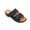 Black, variant on Women's Summer Walking Sandals Air Cushion Support Ankle Strap Shoes Comfortable Casual Wedge Sandals Black 6.5