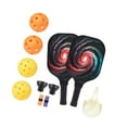 thumbnail image 1 of S SERENABLE Pickleball Racket Comfort Grip Lightweight Pickleball Racquet Pickleball Set D, 1 of 9