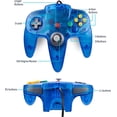 thumbnail image 3 of Control Joystick Para Nintendo 64 Servitae Azul, 3 of 5