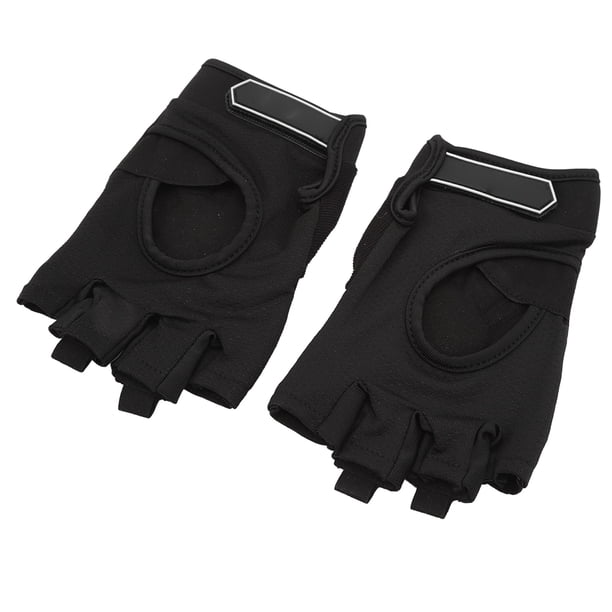 Guantes de entrenamiento transpirables Bling Bling medio dedo antideslizante S