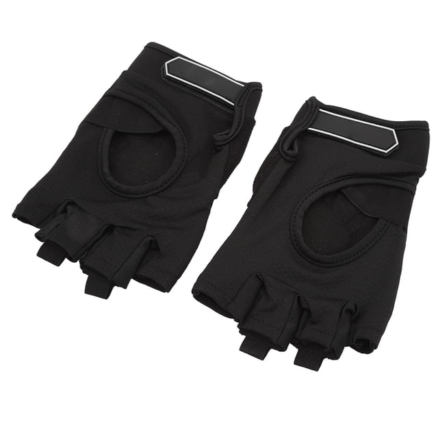 Equipo de protección deportiva, 1 par de guantes de entrenamiento transpirables para mujer, guantes de entrenamiento transpirables, guantes deportivos de medio dedo probados y confiables Jadeshay A