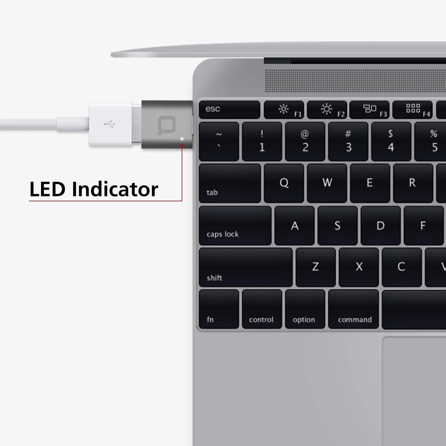 Pixel 3 Dell XPS and More Type-C Devices Silver Thunderbolt 3 to USB Adapter Aluminum with Indicator LED for MacBook Pro 2018/2017 nonda USB Type C to USB 3.0 Adapter MacBook Air 2018