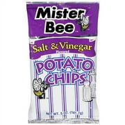 Mister Bee: Potato Salt & Vinegar Chips, 5 oz